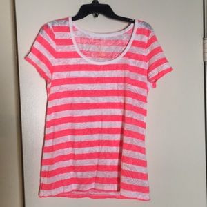 American eagle neon pink and flower print